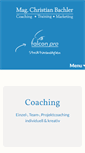 Mobile Screenshot of christian-bachler.com